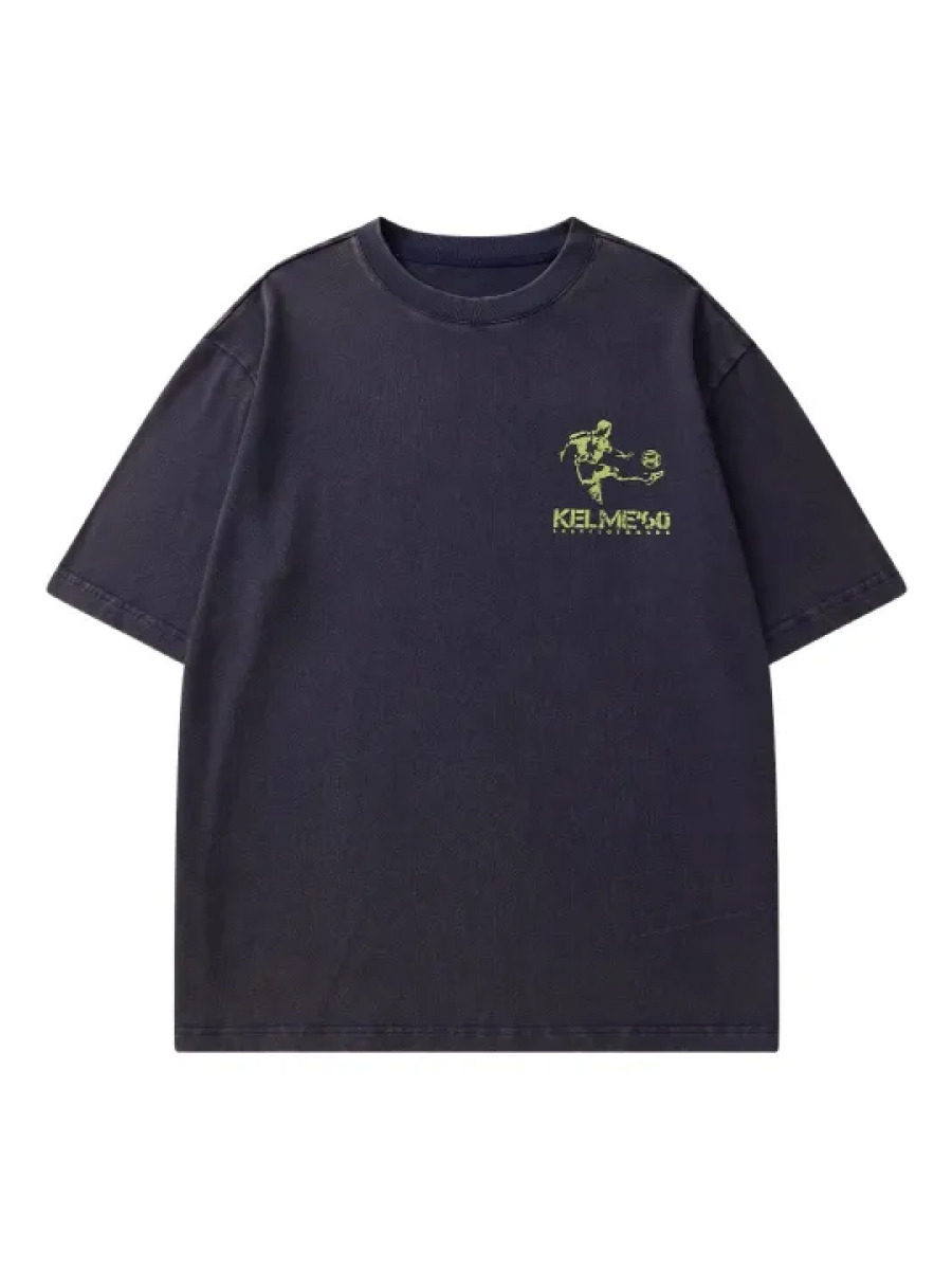 Футболка KELME Crew Neck T-shirt Dark Blue