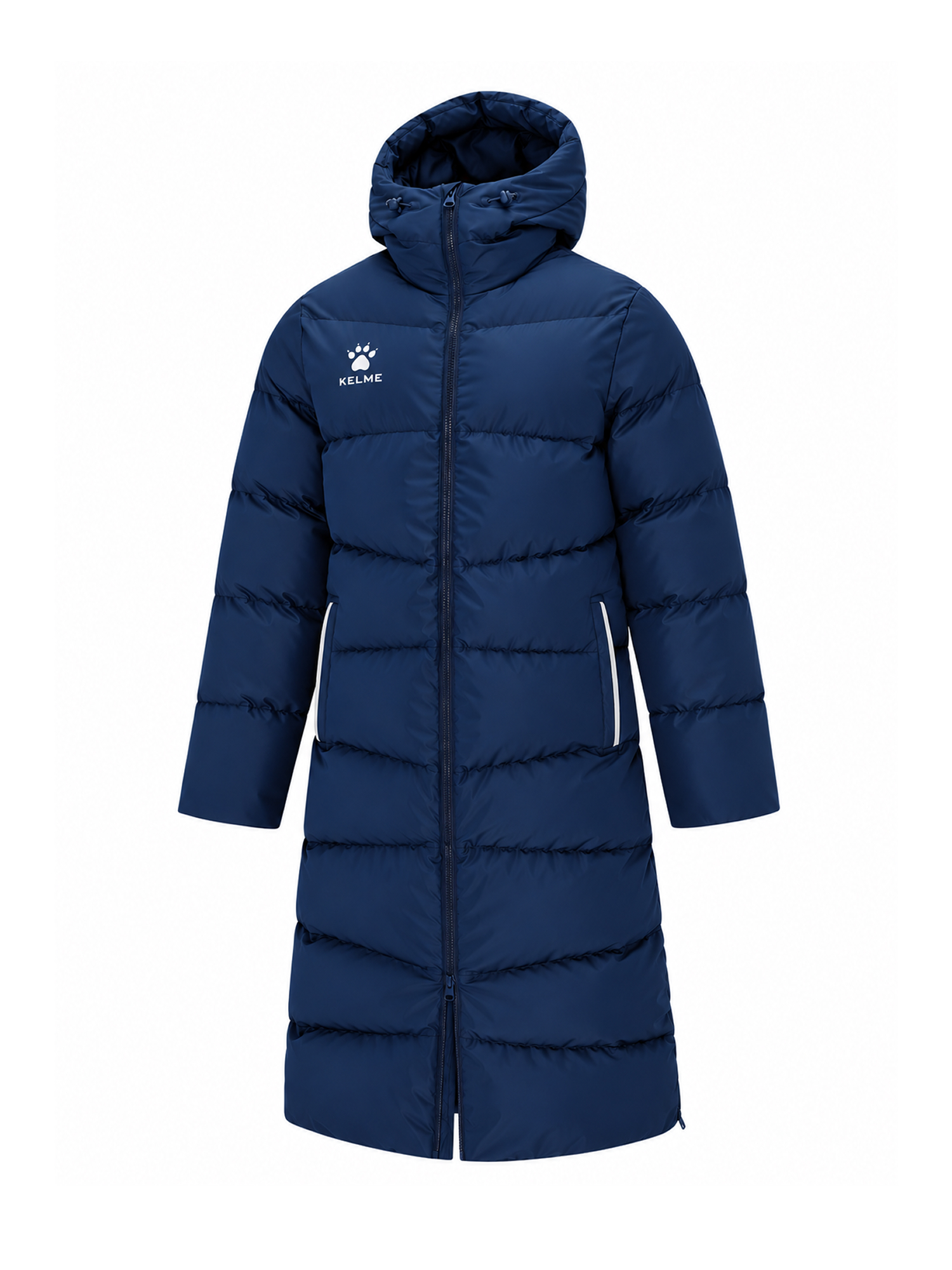 Детский пуховик KELME Children's Long Jacket Dark Blue