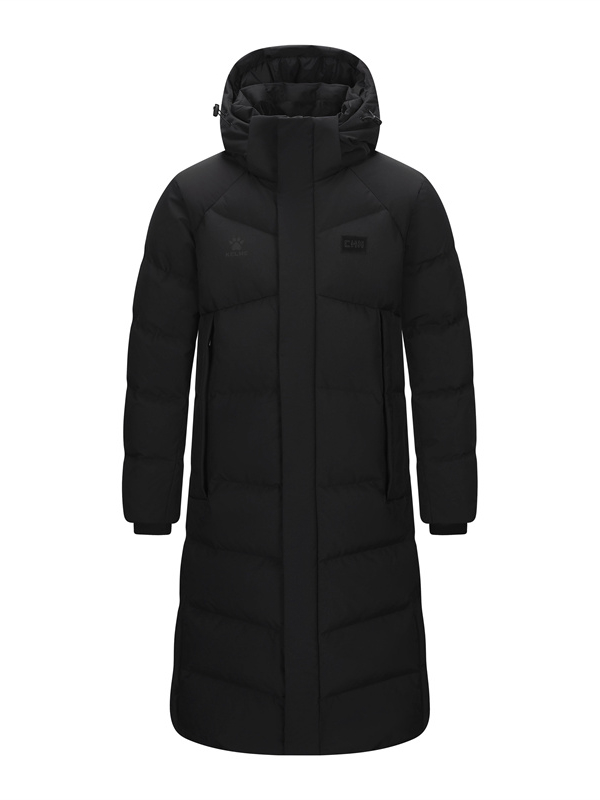 Пуховик KELME Long Cotton Coat Black