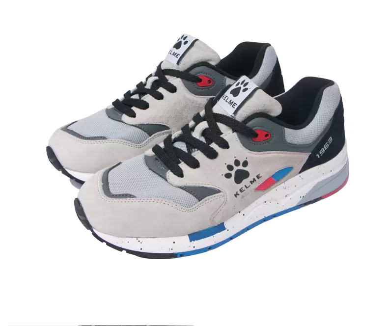 Кроссовки KELME Men's Vintage Casual Shoes (Beige/Grey)