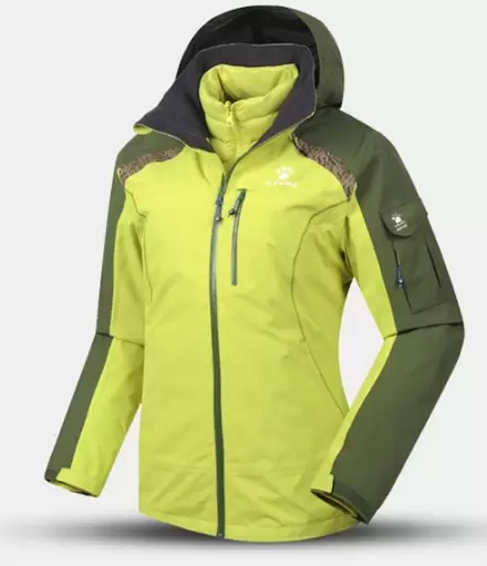 Куртка утепленная KELME Female Jacket (Two-Piece Suit) Light Green
