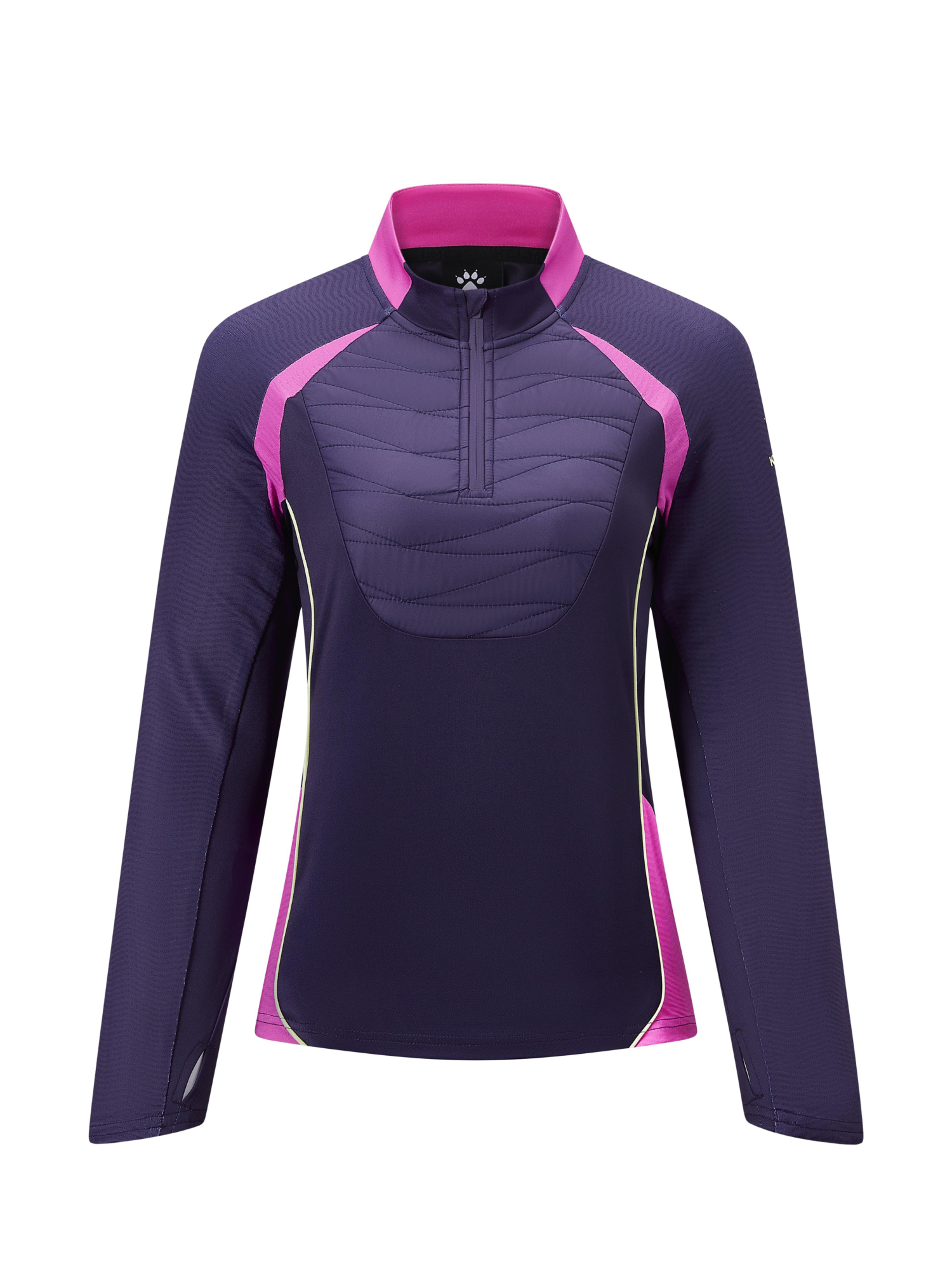 Олимпийка KELME Women's Quilted Training Pullover Violet