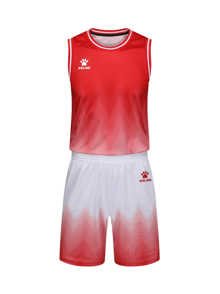 Детская баскетбольная форма KELME Children's Basketball Uniform Red