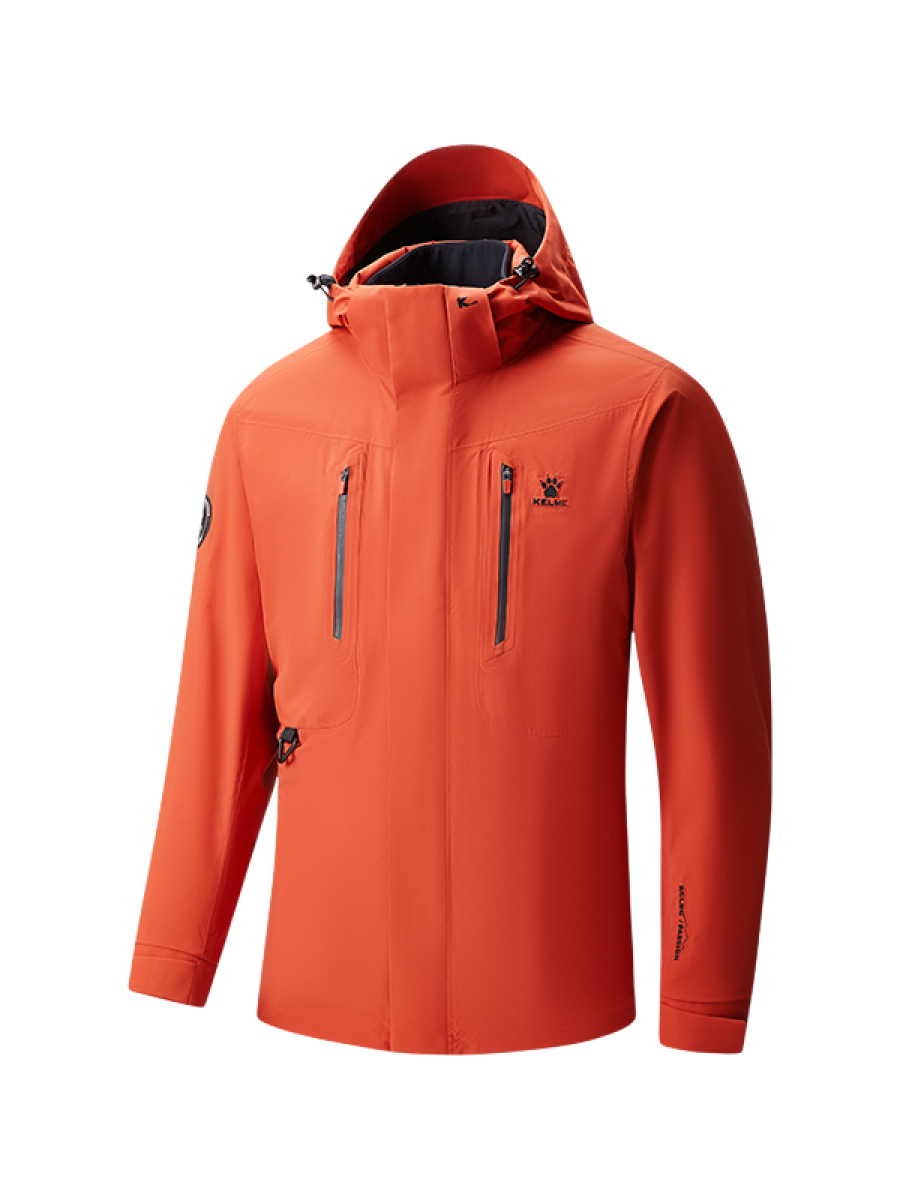 Демисезонная куртка KELME 3-In-1 Softshell Jacket Orange