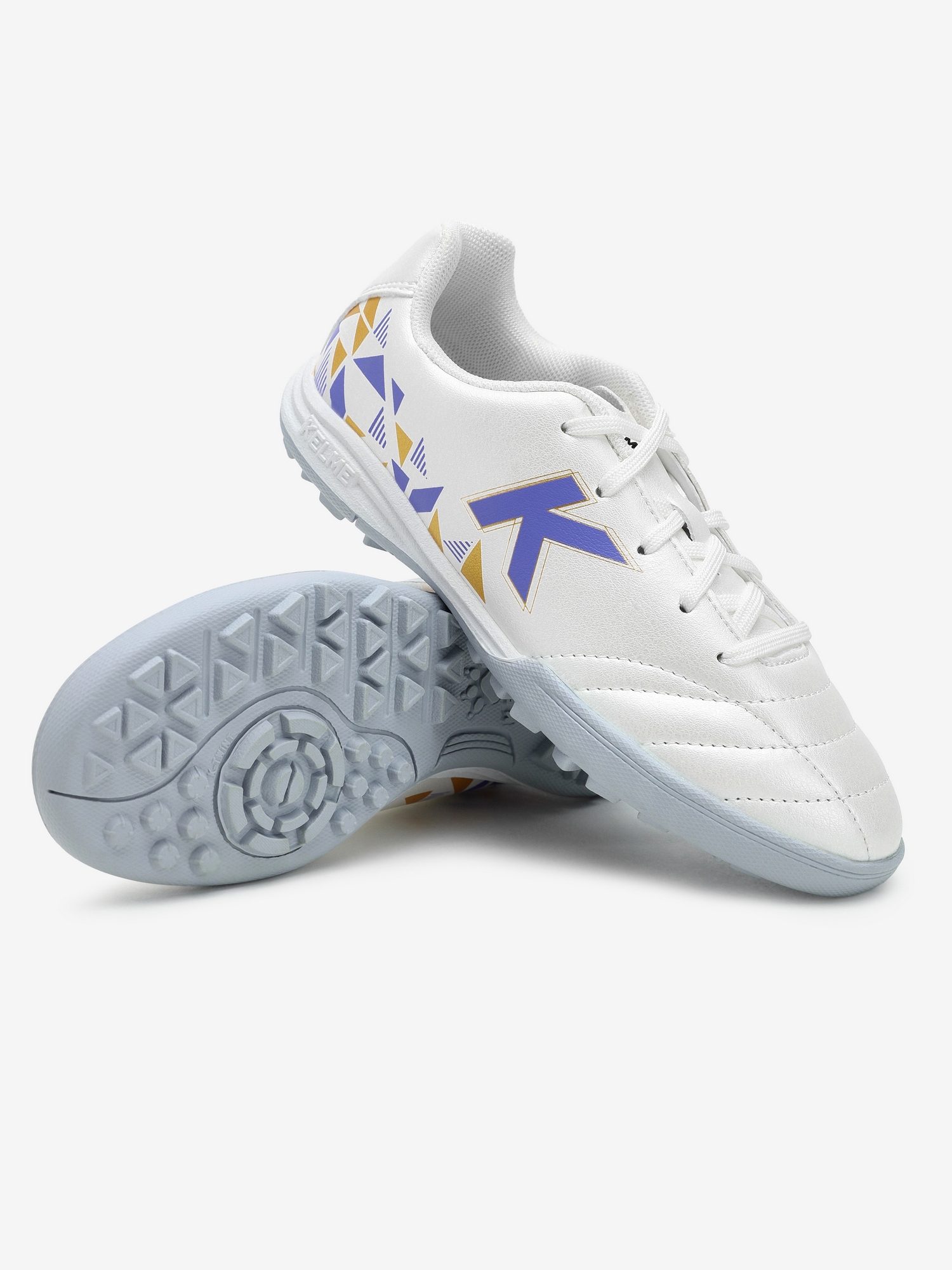 Детские шиповки KELME Children's Football Shoes (TF) White