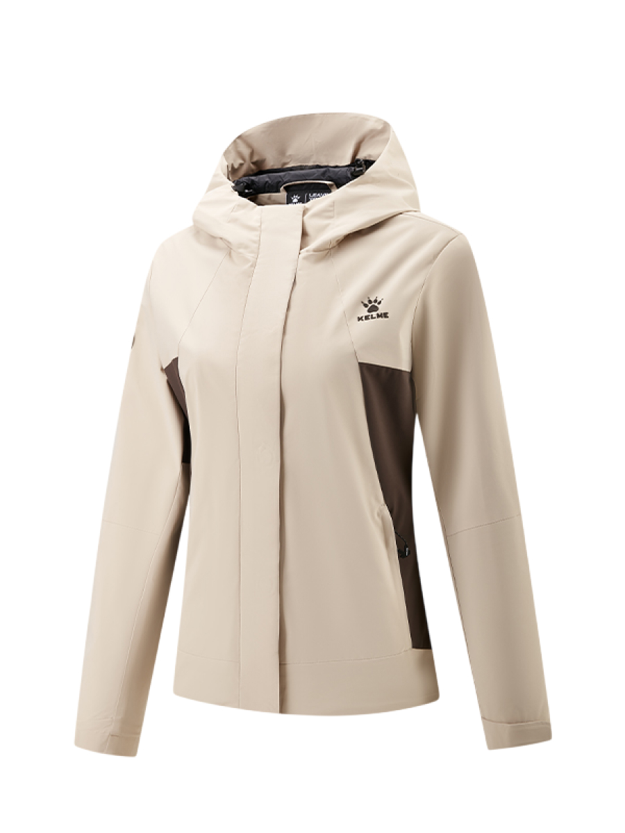 Ветровка KELME Hooded Woven Jacket Beige