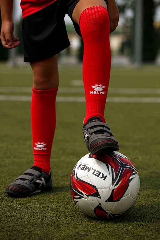 Детские гетры KELME Football Length Socks Kid Red