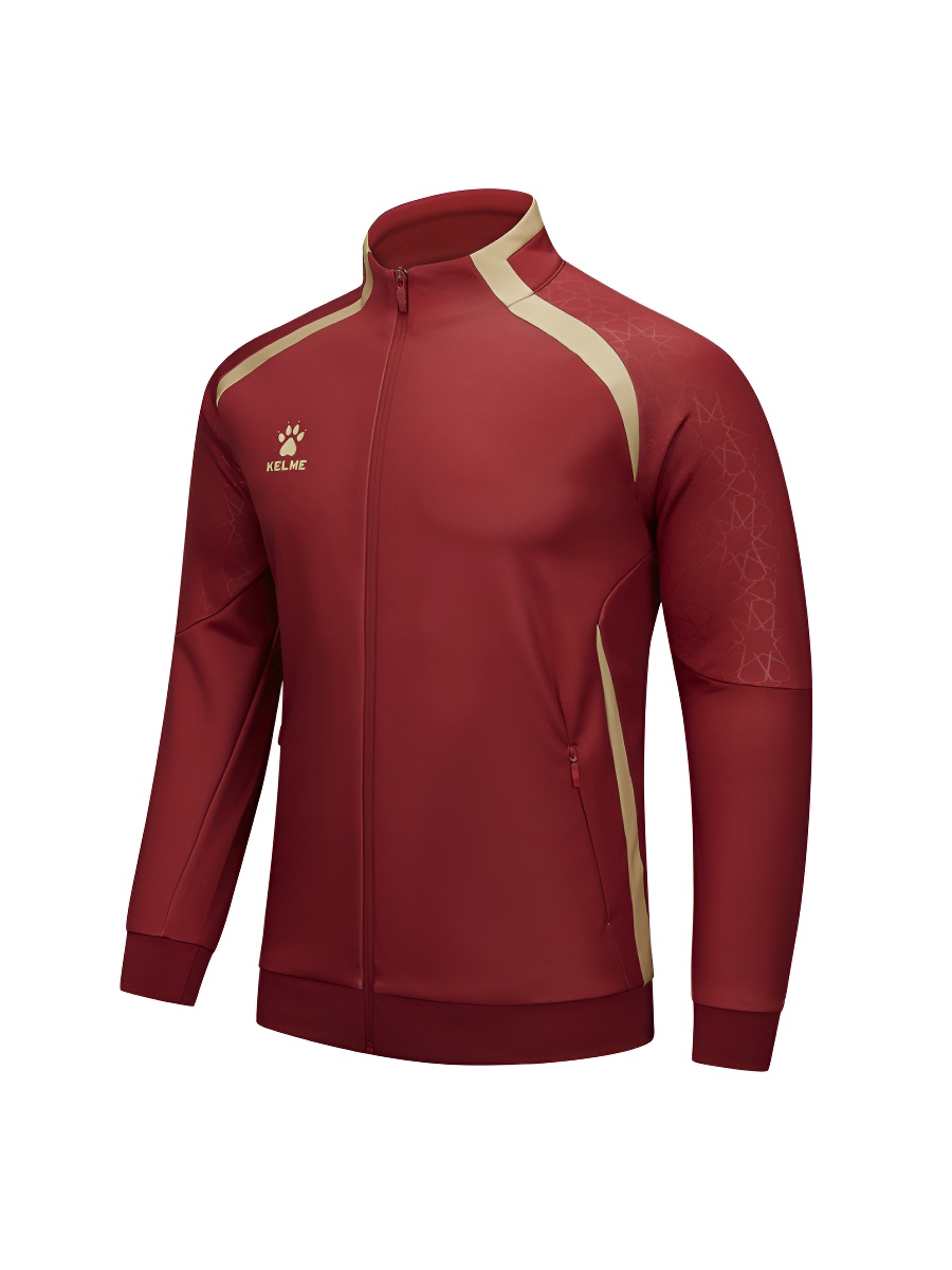 Олимпийка KELME Knitted Coat Dark Red