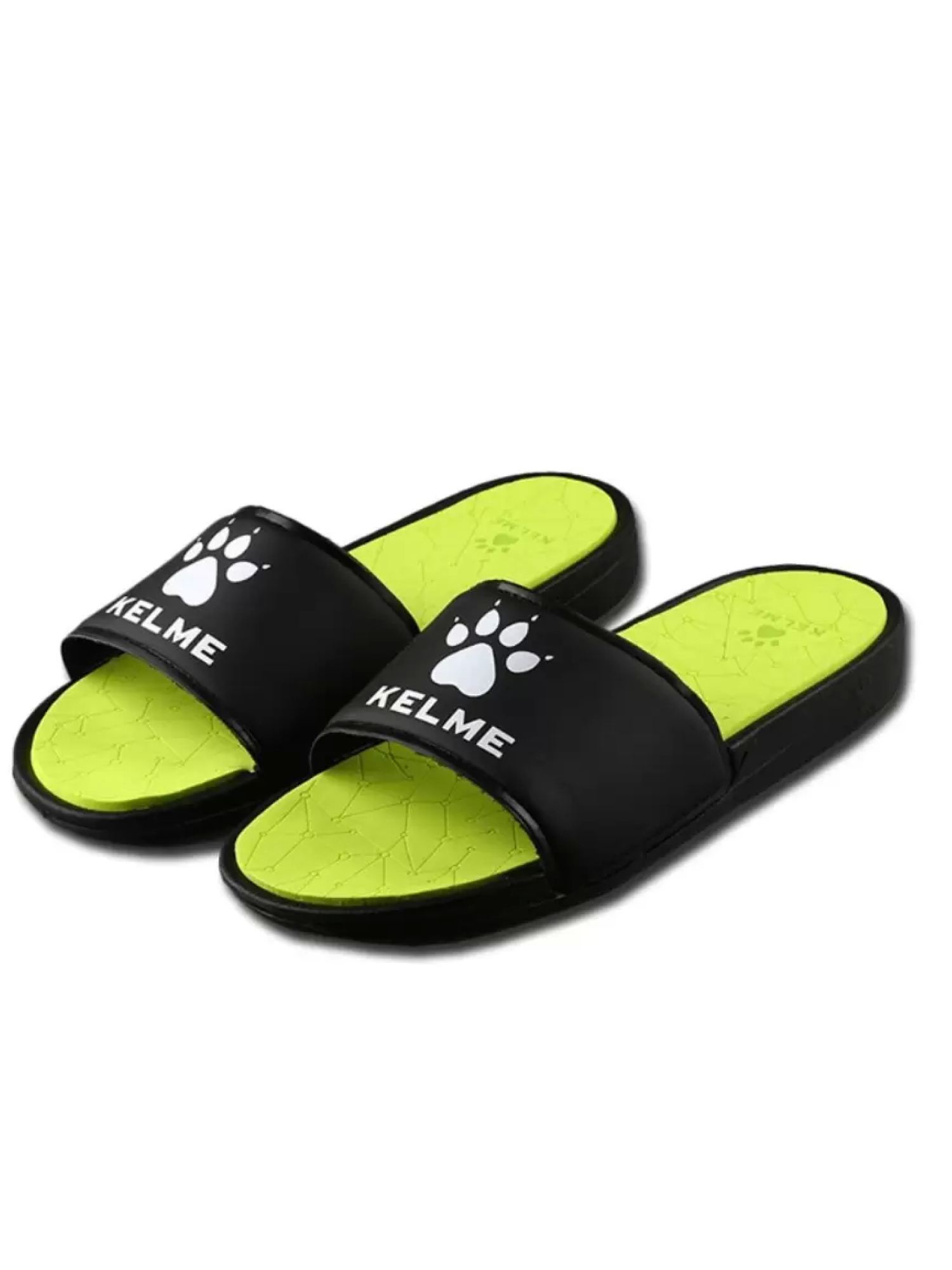 Шлепанцы KELME Flip Flop (Black/Light Green)