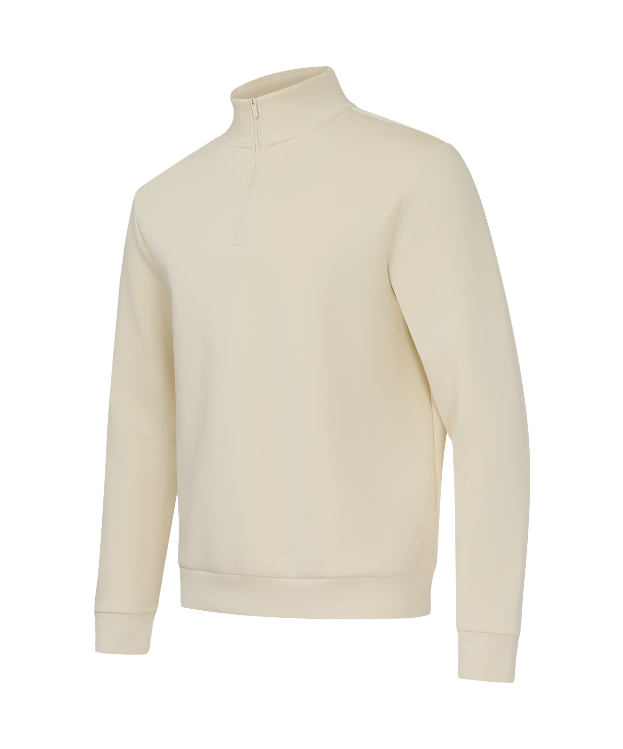Свитшот на молнии 1/4 JOGEL 360 Soft Half Zip Sweatshirt, молочный