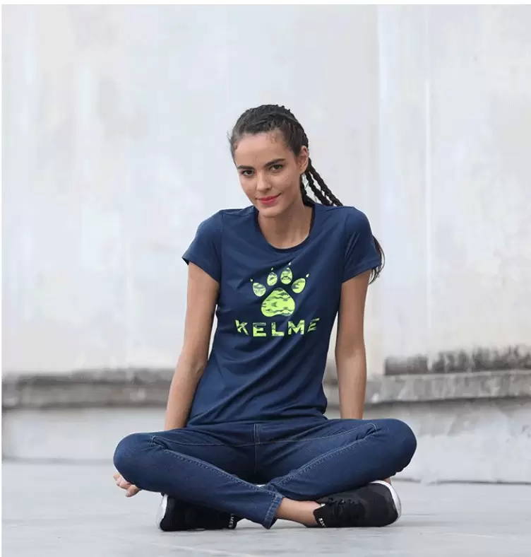 Футболка KELME Women's Cultural Shirt Dark Blue