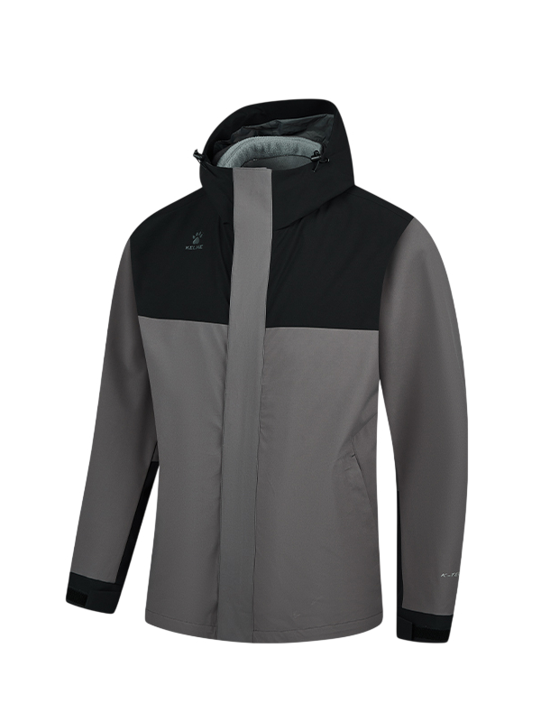 Ветровка KELME Woven Two-Piece Set (With Inner Fleece Lining) Grey