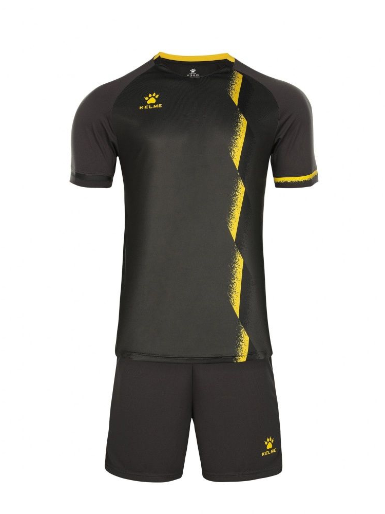 Футбольная форма KELME Short-Sleeved Football Suit Dark Grey