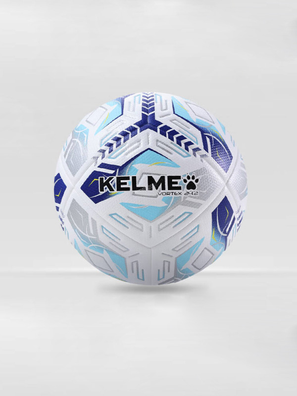 Футбольный мяч KELME Heat Bonded Football (Laminated) (White/Blue)