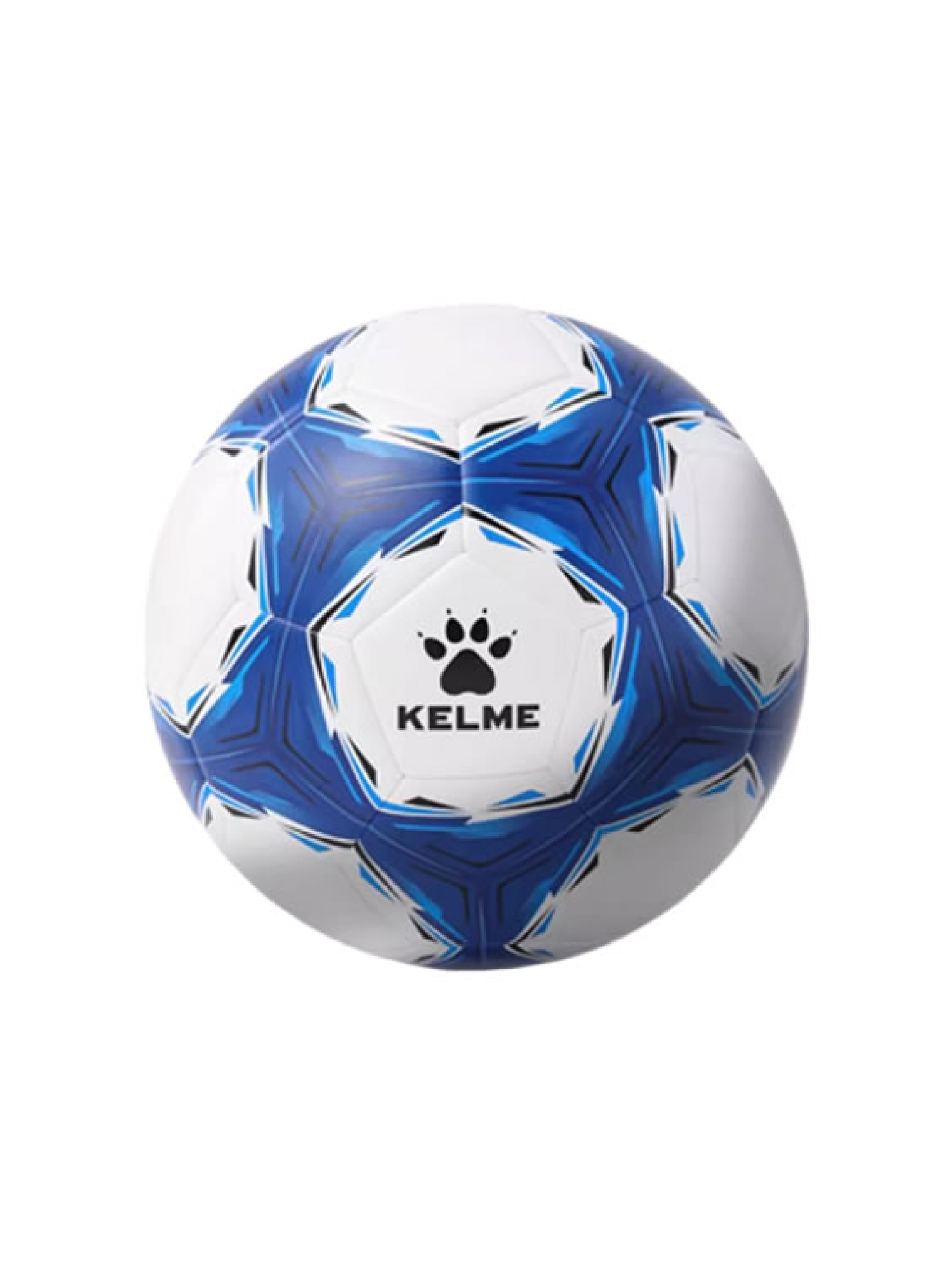 Мяч футбольный KELME Machine Stitched Football (White/Blue)