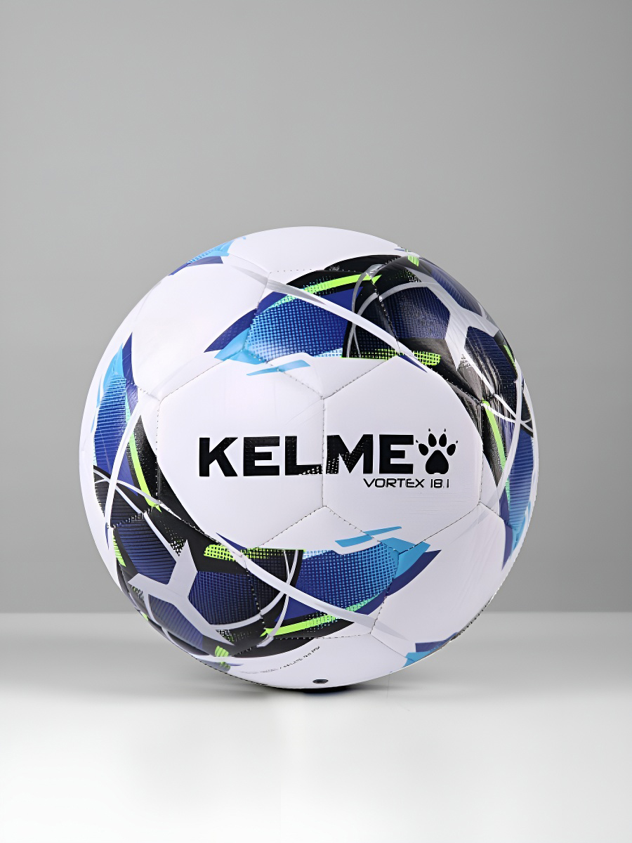 Мяч футбольный KELME Hand Stitched Football Ball (White/Blue)