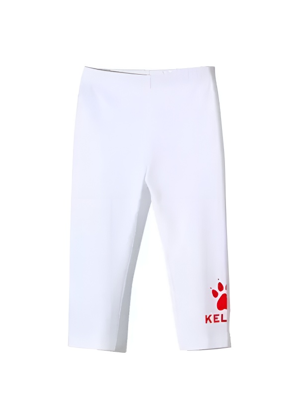 Детские бриджи KELME Girl's Knitted Cropped Trousers White