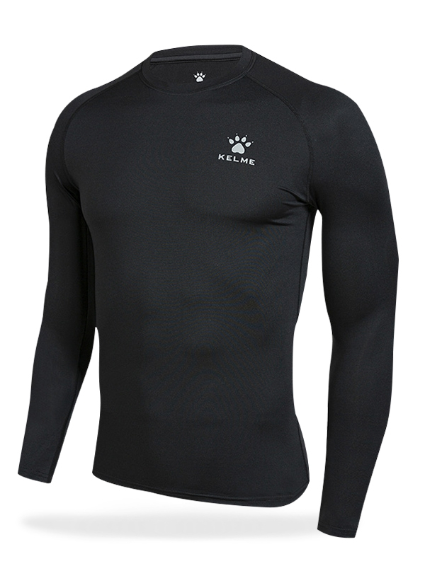 Футболка с длинным рукавом KELME Tech fit Black