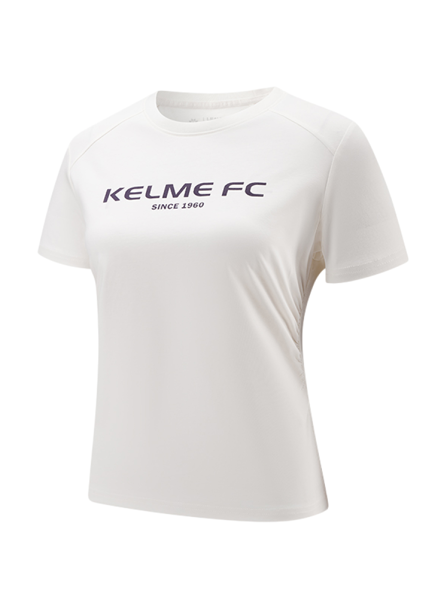 Футболка KELME Crew Neck Short-Sleeved T-Shirt White