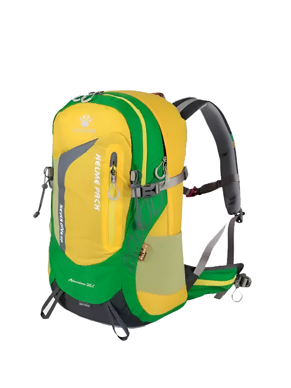 Рюкзак KELME Hiking Bag (Green/Yellow)