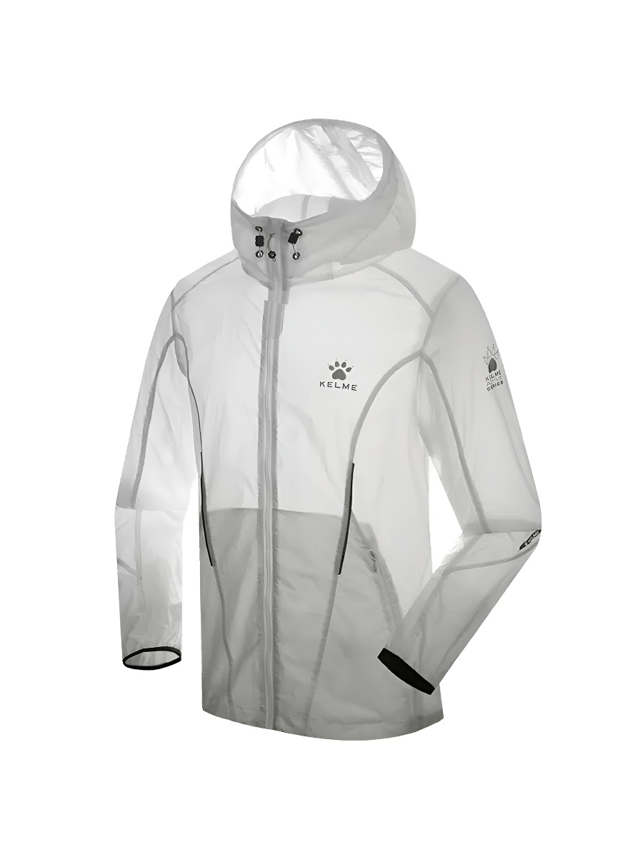 Дождевик KELME Men's Colorful Free Jacket White