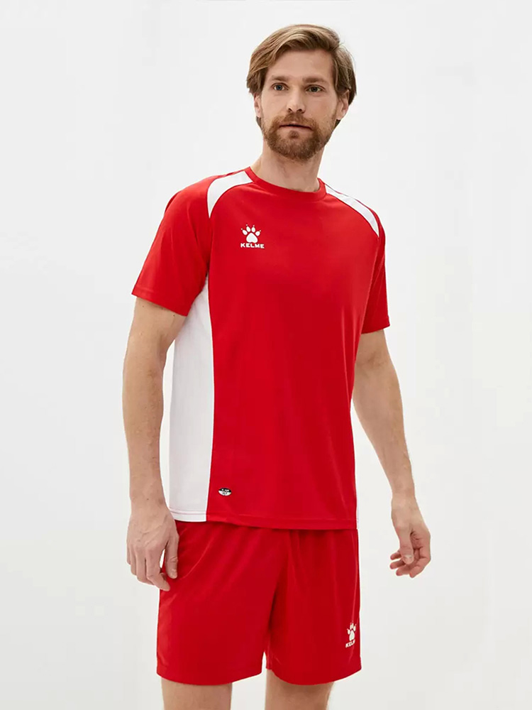 Футбольная форма KELME Short Sleeve Football Set (Red/White)