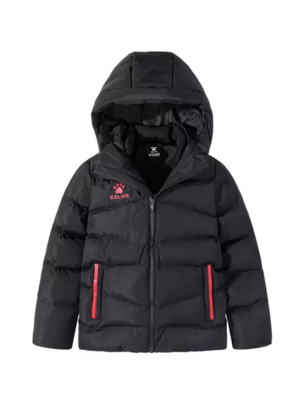 Пуховик KELME Children's Short Jacket (Black/Red)
