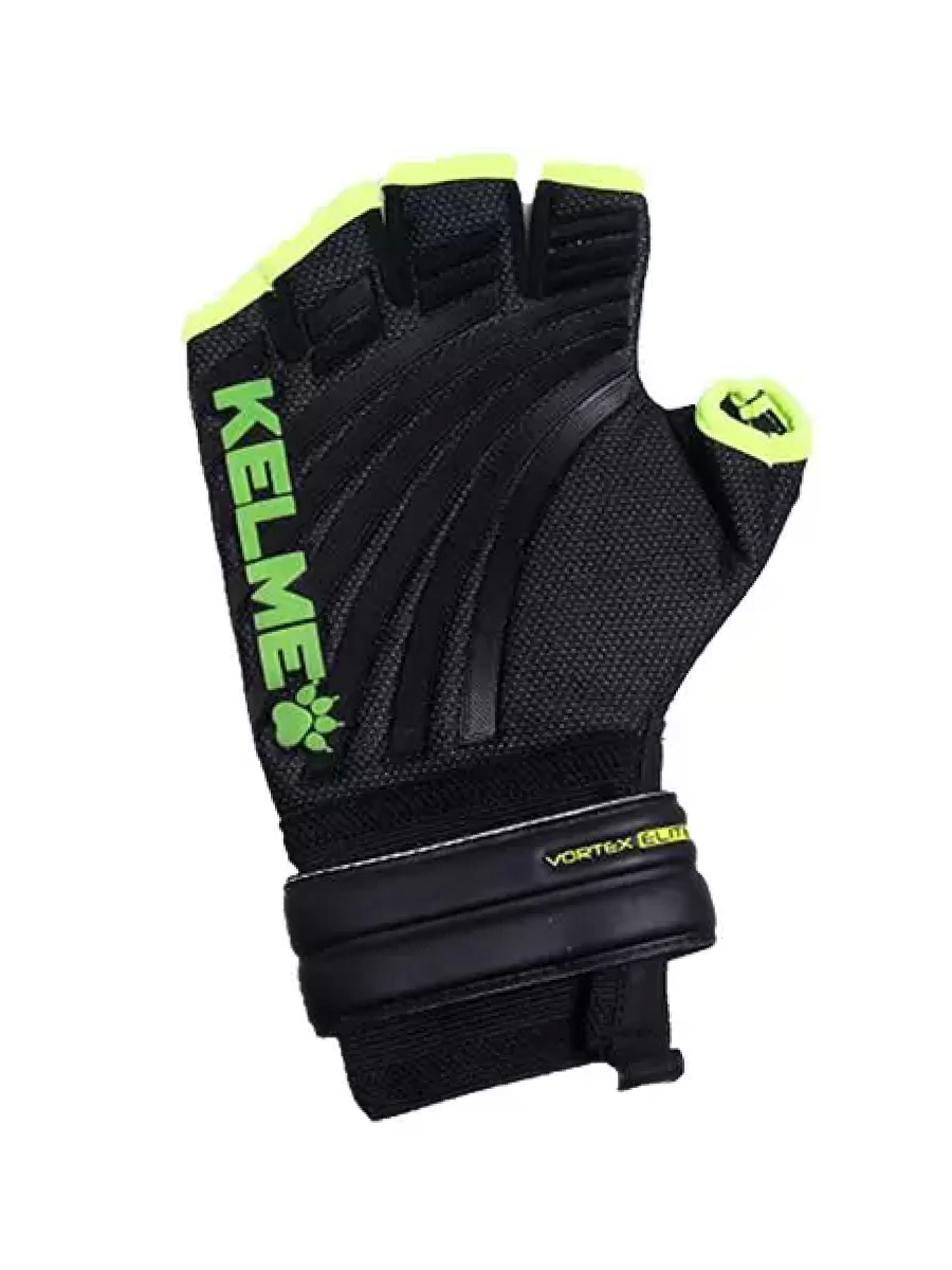 Вратарские перчатки KELME Top Five Goalkeeper Gloves (Black/Light Green)