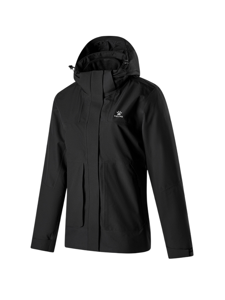 Демисезонная куртка KELME Jacket (inner Fleece) Black