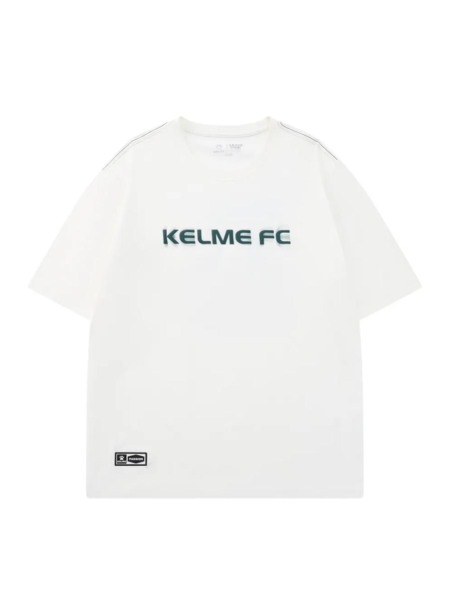 Футболка KELME Crew Neck Short-sleeved T-shirt White