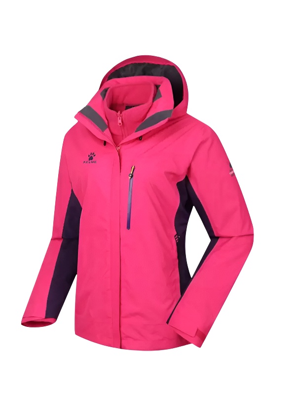 Куртка утепленная KELME Female Jacket (Two-Piece Suit) Pink