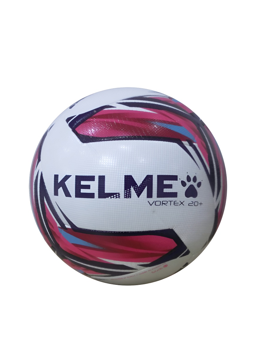 Мяч футбольный KELME Vortex 20+ CL, FIFA Quality Pro (10 Panels) (White/Burgundy)