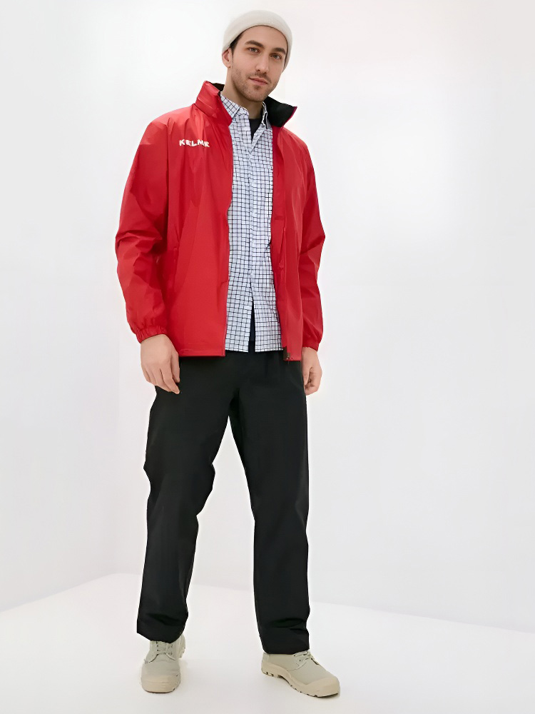 Ветровка KELME Windproof Rain Jacket Red