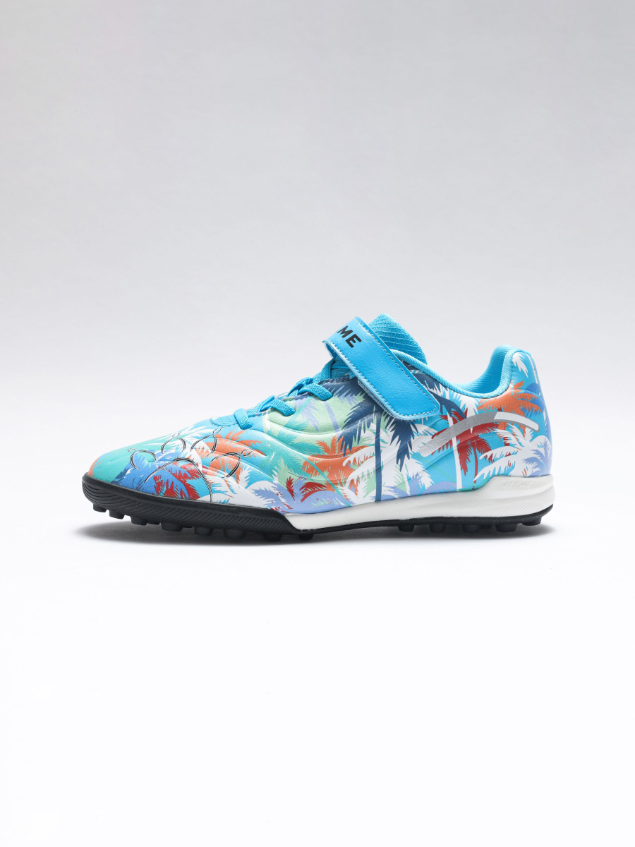 Детские шиповки KELME Children's Football Shoes (TF) (White/Light Blue)