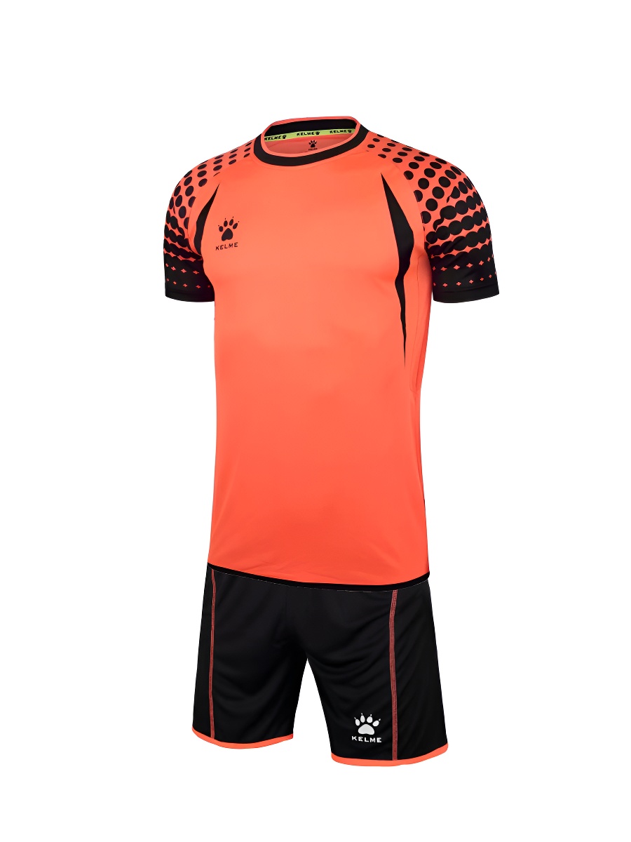 Вратарская форма KELME Goalkeeper Short Sleeve Suit (Orange/Black)