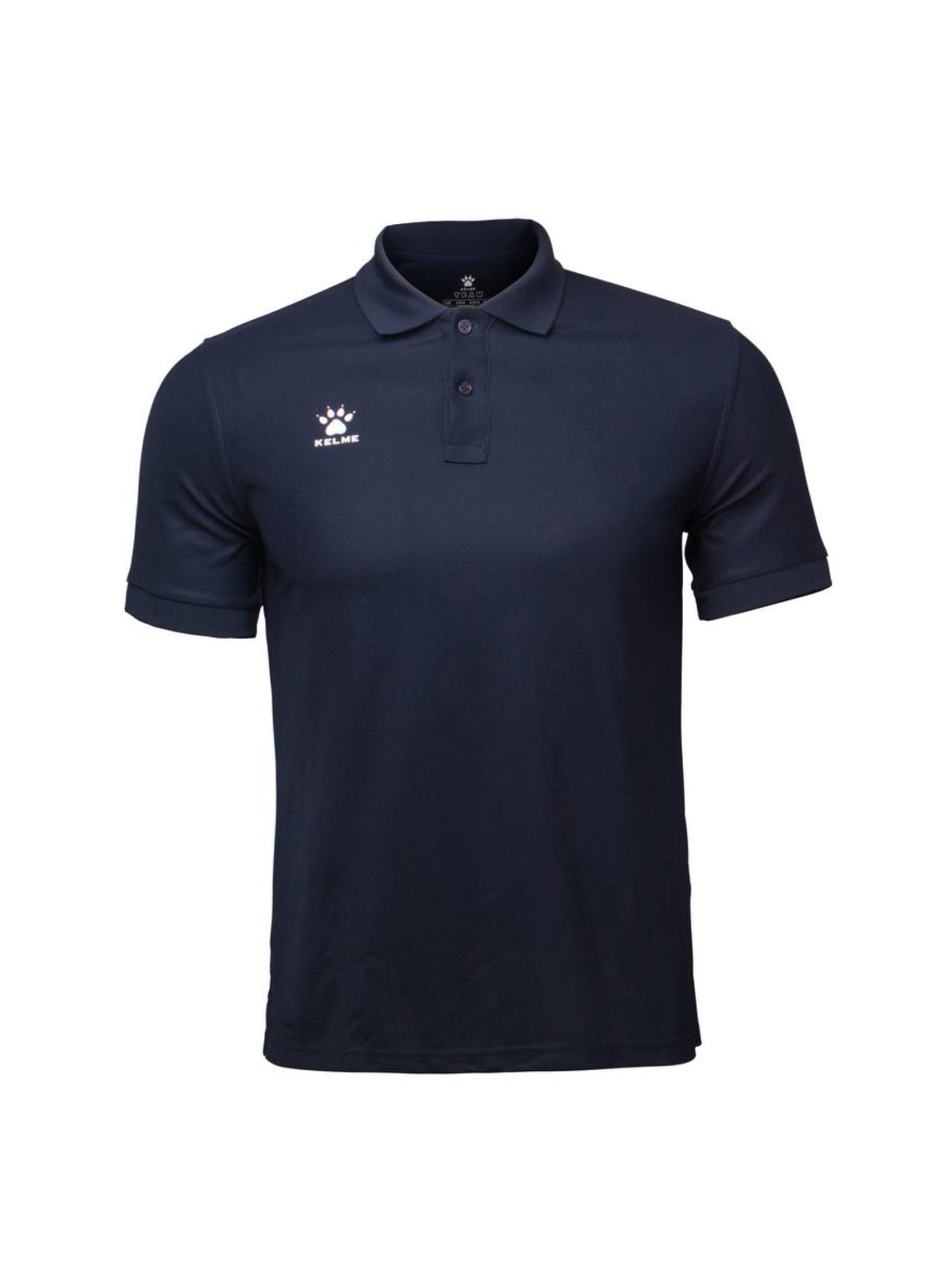 Детская футболка-поло KELME Children's Short-sleeved Polo Shirt Dark Blue