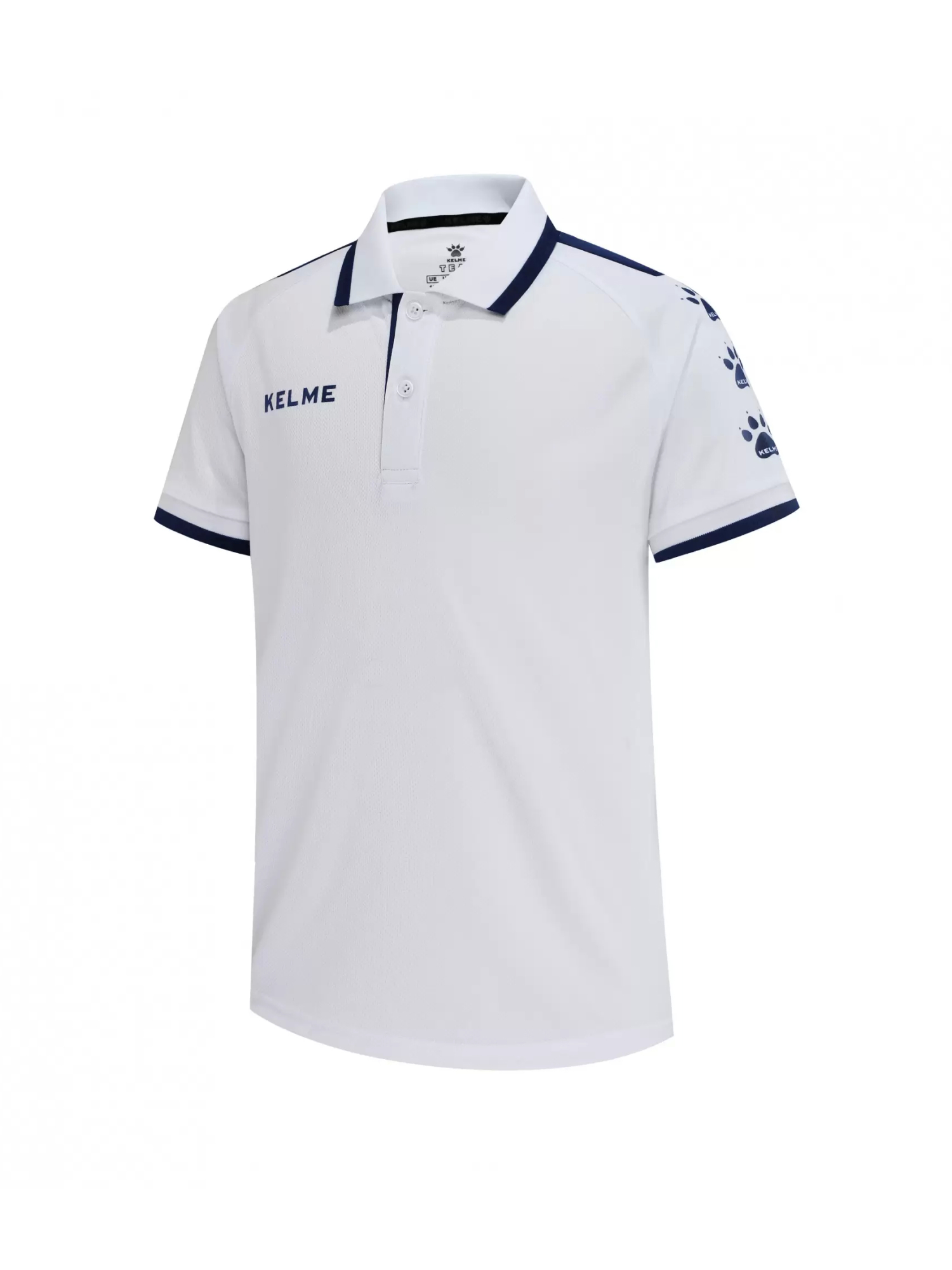 Детская футболка-поло KELME Kids Polo White