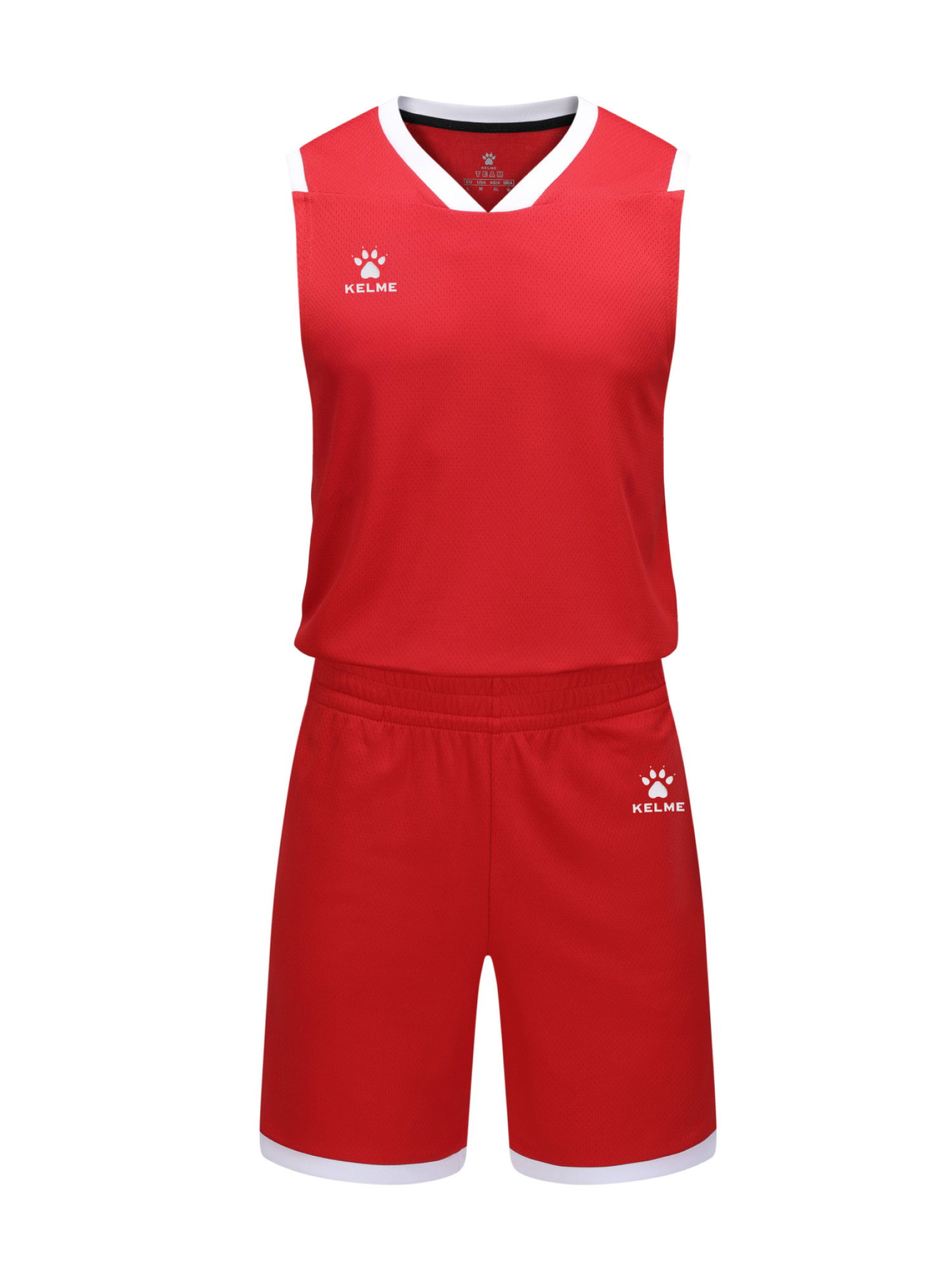 Баскетбольная форма KELME Basketball Clothes Red