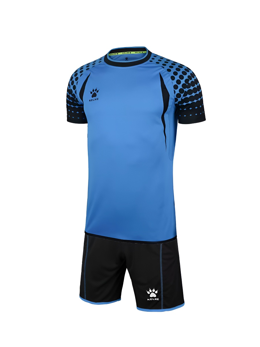 Вратарская форма KELME Goalkeeper Short Sleeve Suit (Blue/Black)