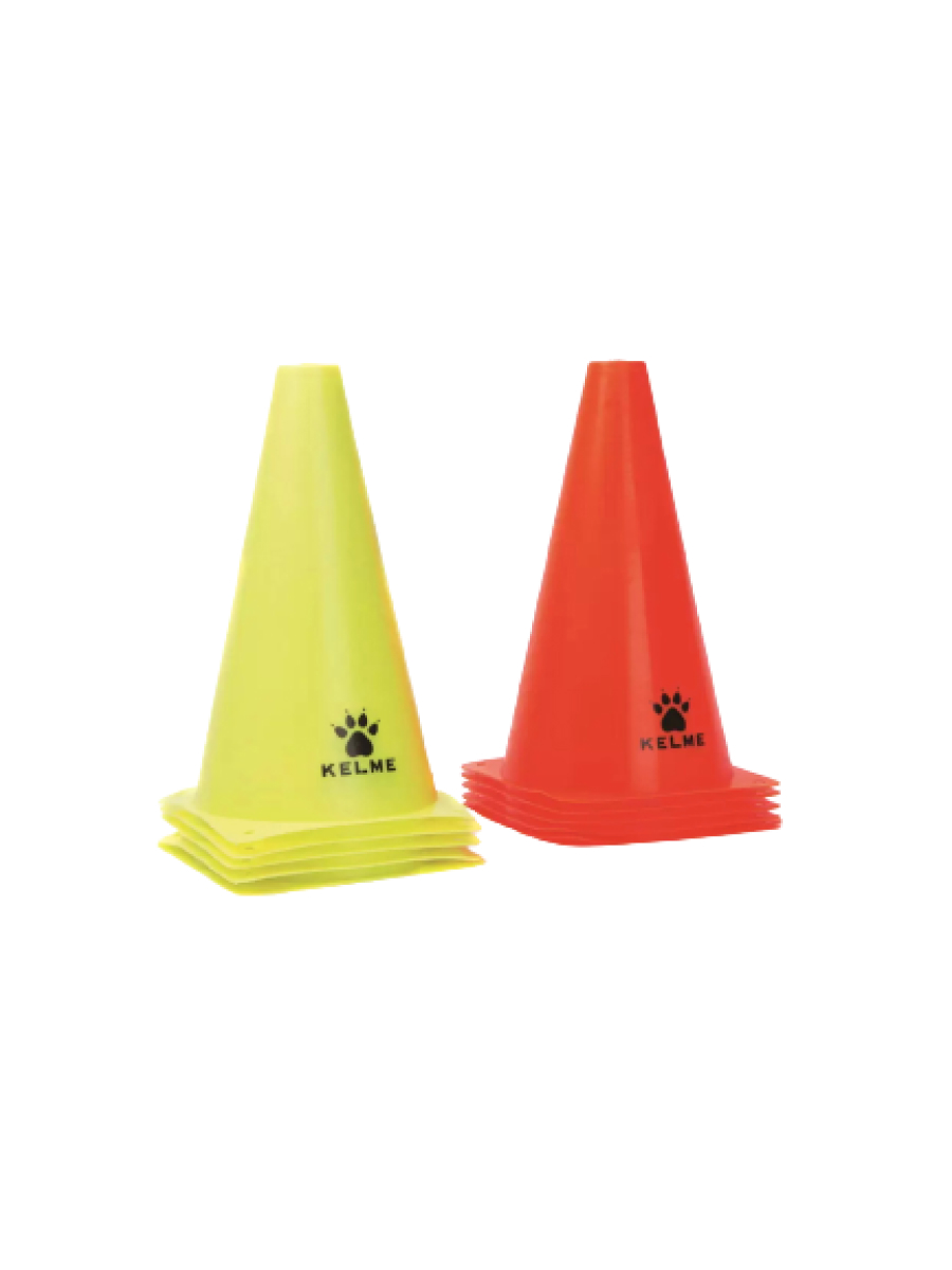 Тренировочные конусы KELME Barricades Combination 23cm/10pcs (Yellow/Red)