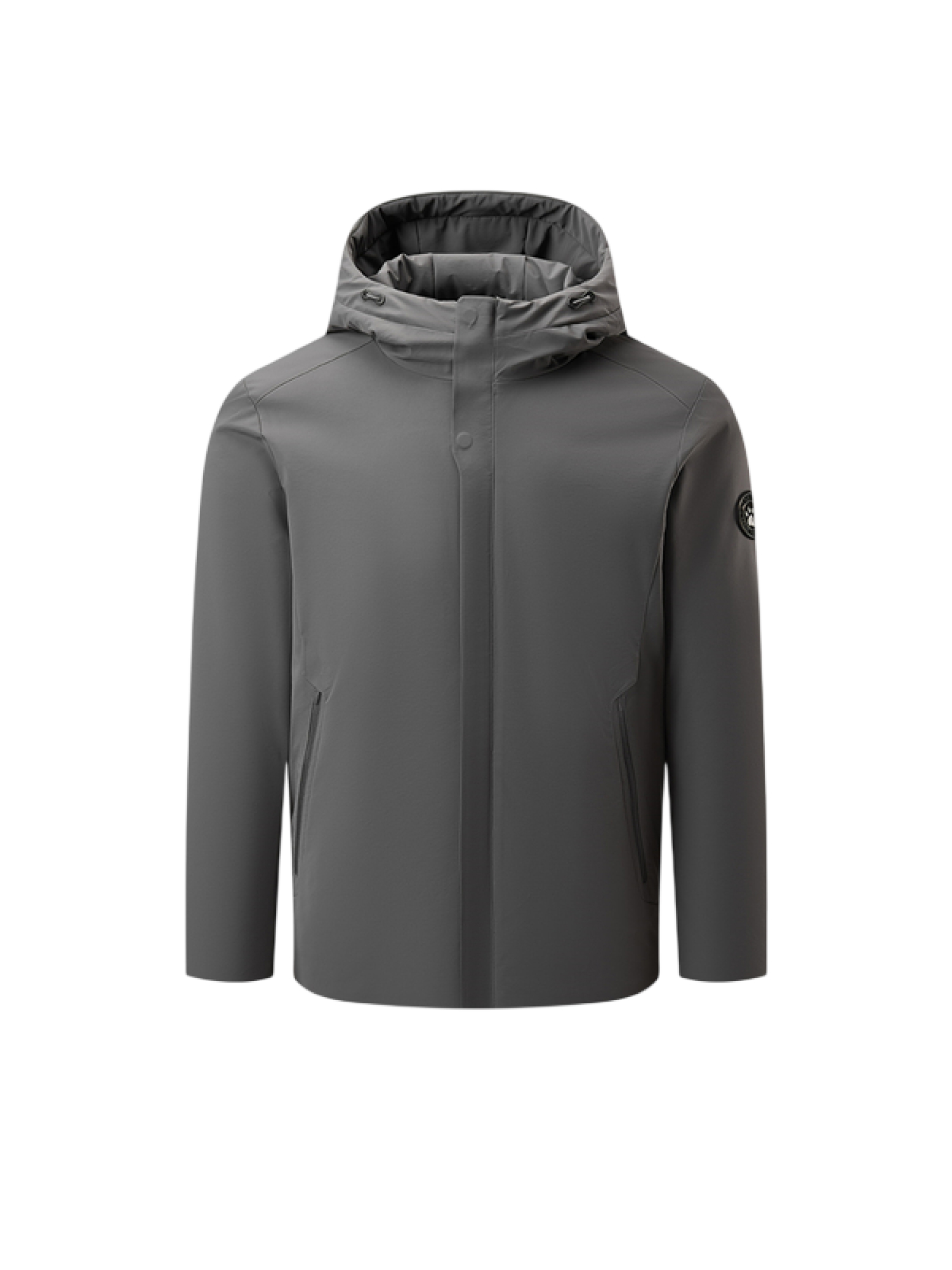 Пуховик KELME Regular Hooded Down Jacket Dark Grey