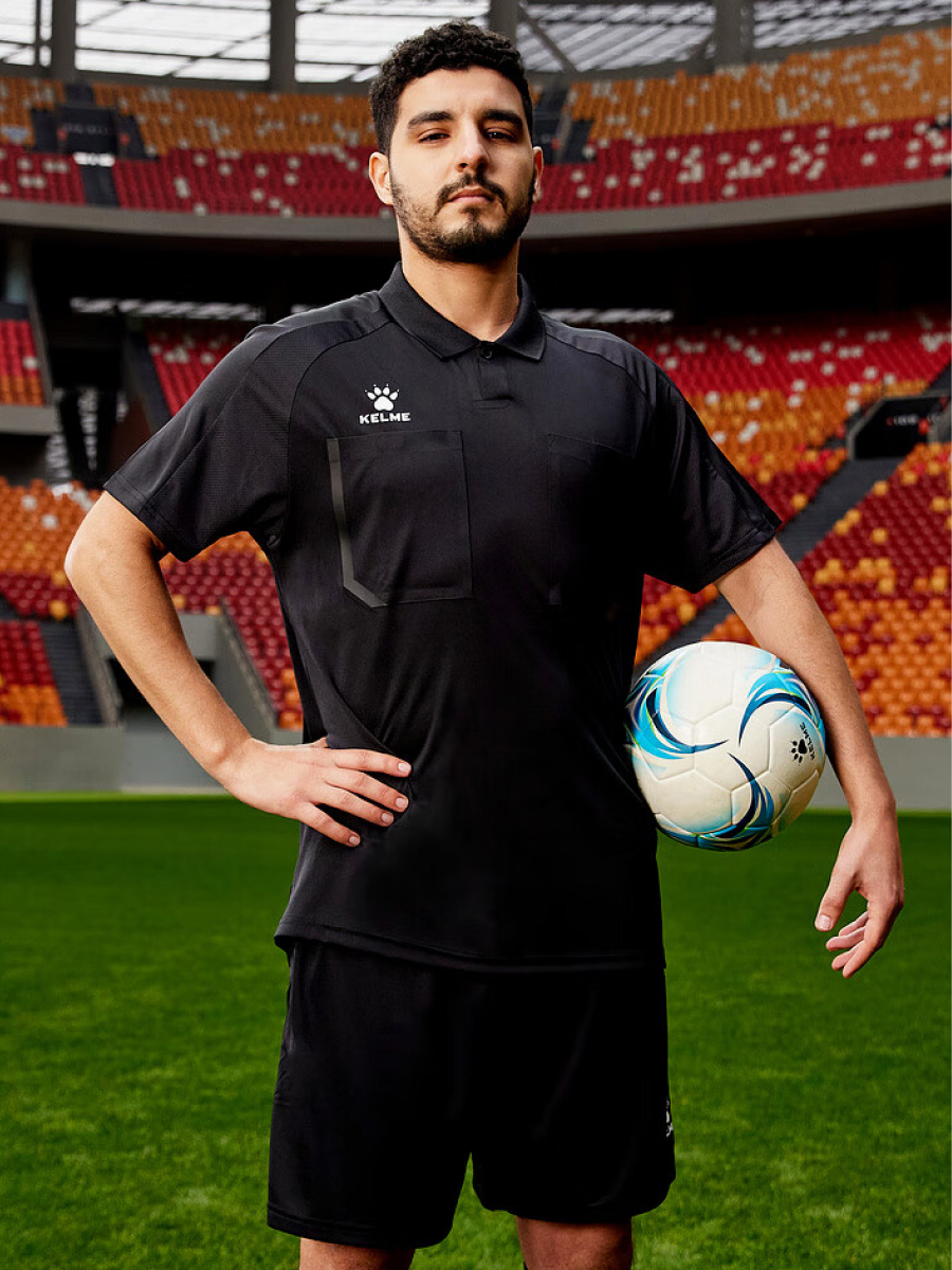 Судейская форма KELME Football Referee Suit Black