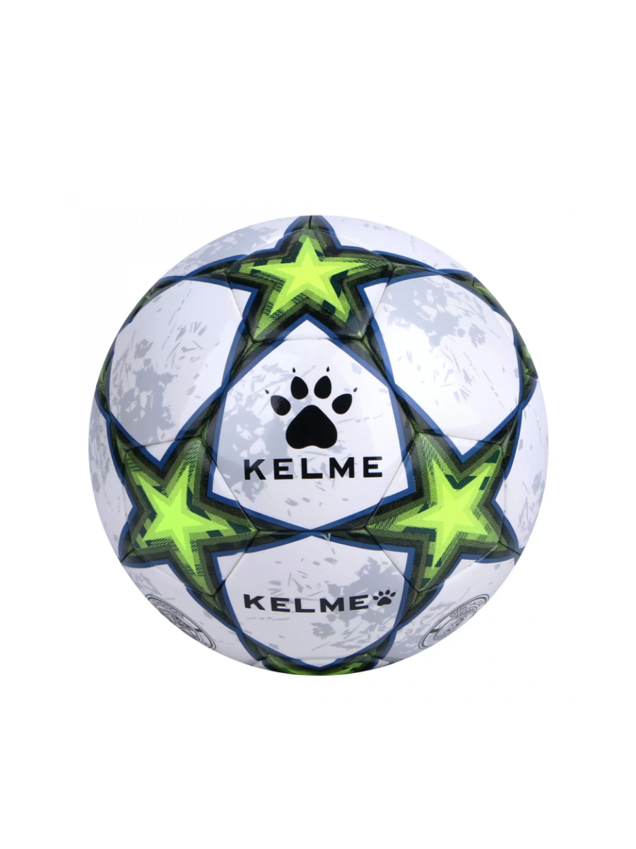 Мяч футбольный KELME Football Ball (32 Panels) (White/Green)