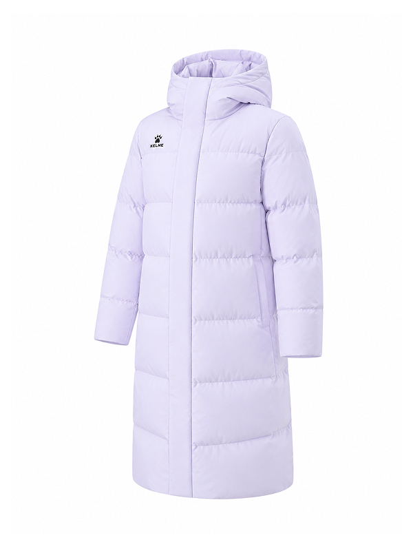 Пуховик KELME Long Down Jacket Violet