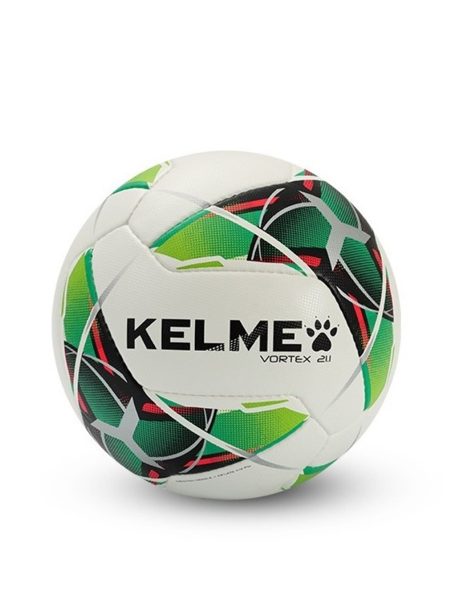 Мяч футбольный KELME Hand Stitched Football Ball (White/Green)