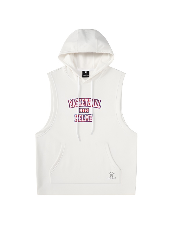 Худи KELME Hooded Vest White
