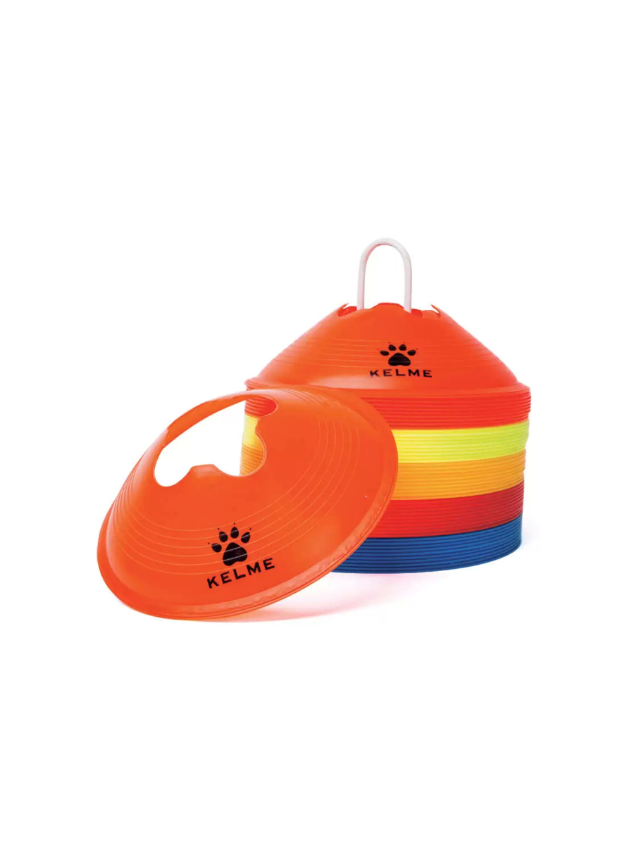 Тренировочные фишки KELME Mark Disc (Ofloscelle) 20*6см, 50 Шт (Yellow/Red)