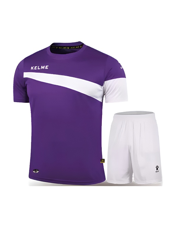 Футбольная форма KELME Short Sleeve Football Set (Light Purple/White)