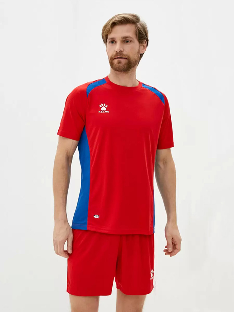 Футбольная форма KELME Short Sleeve Football Set (Red/Blue)