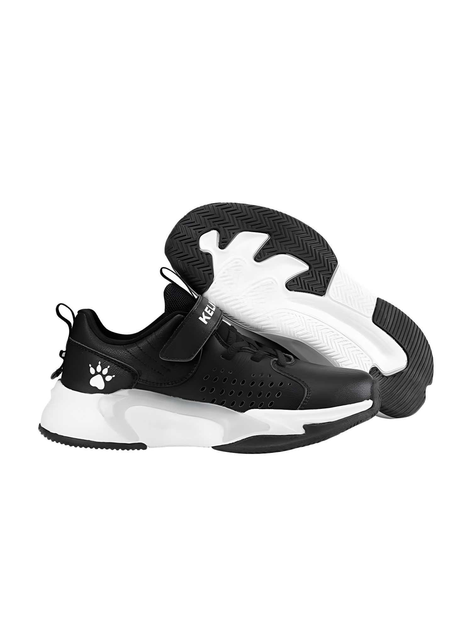 Детские баскетбольные кроссовки KELME Children's Basketball Shoes Black